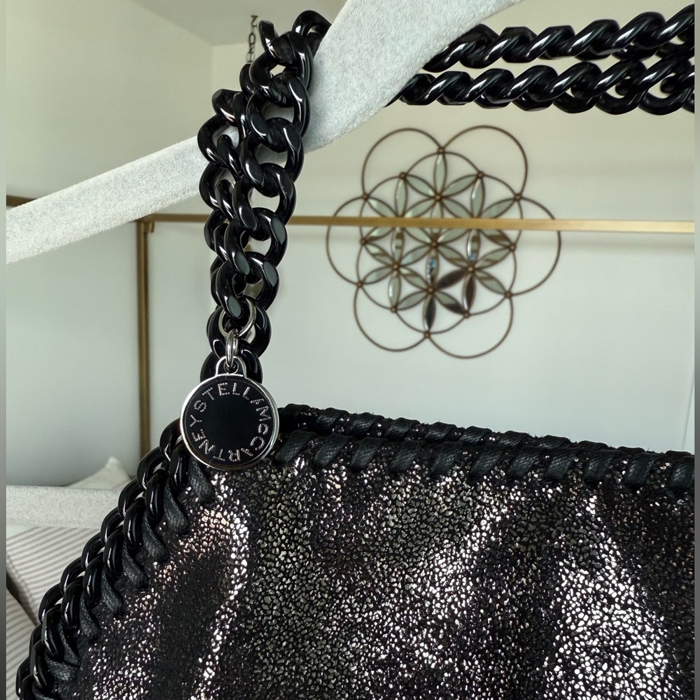 Stella McCartney Falabella Mini Tote w/ Black Chain Women's Bag ✨ 100% Authentic - Picture 2 of 10